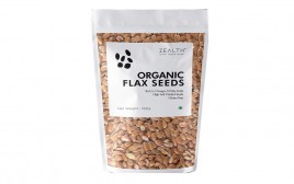 Zealth Organic Flax Seeds   Pack  250 grams